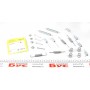 Комплект пружинок колодок ручника VW T4 1.8-2.5TDI 90-03