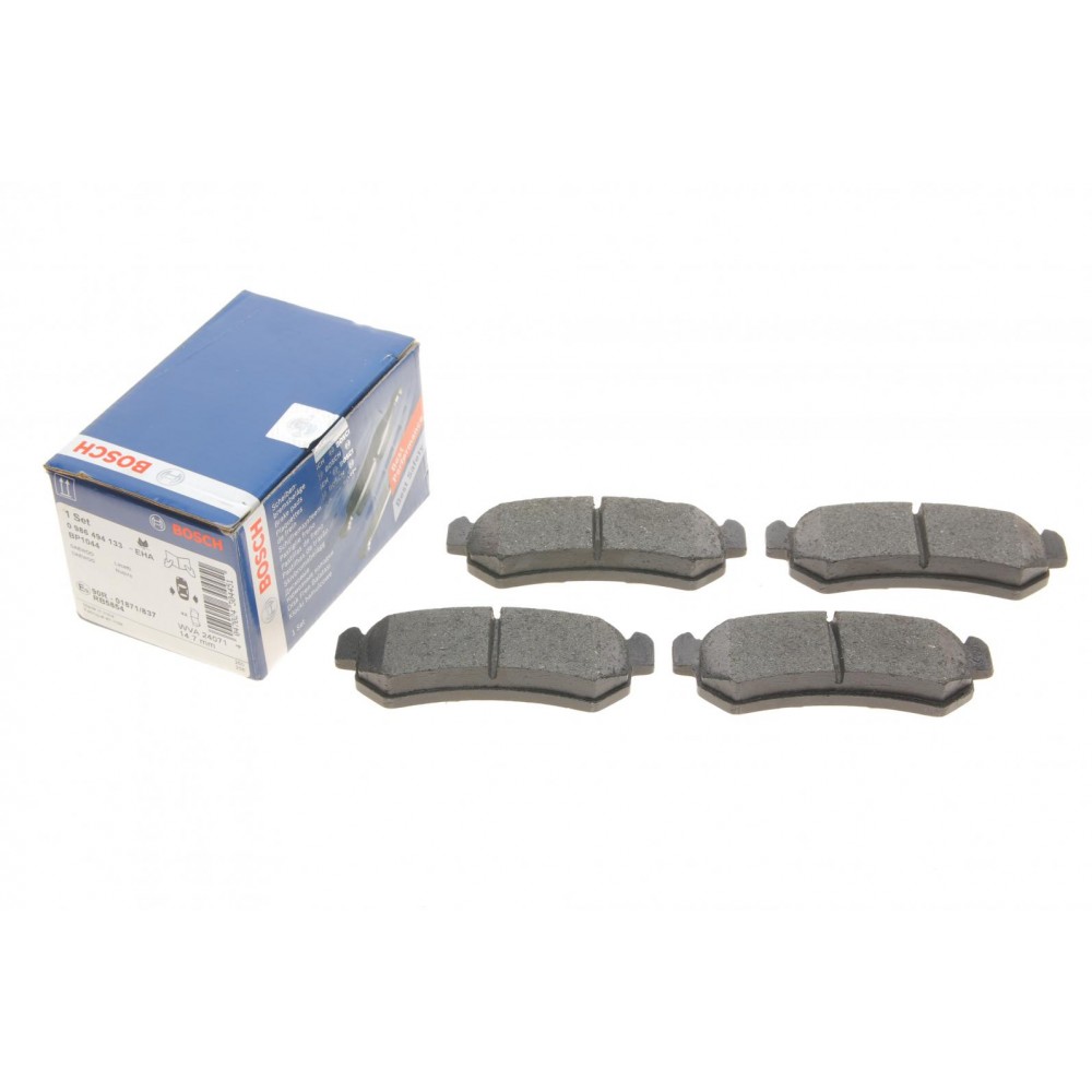 Колодки гальмівні (задні) Chevrolet Lacetti/Nubira 05-/Daewoo Nubira 97-