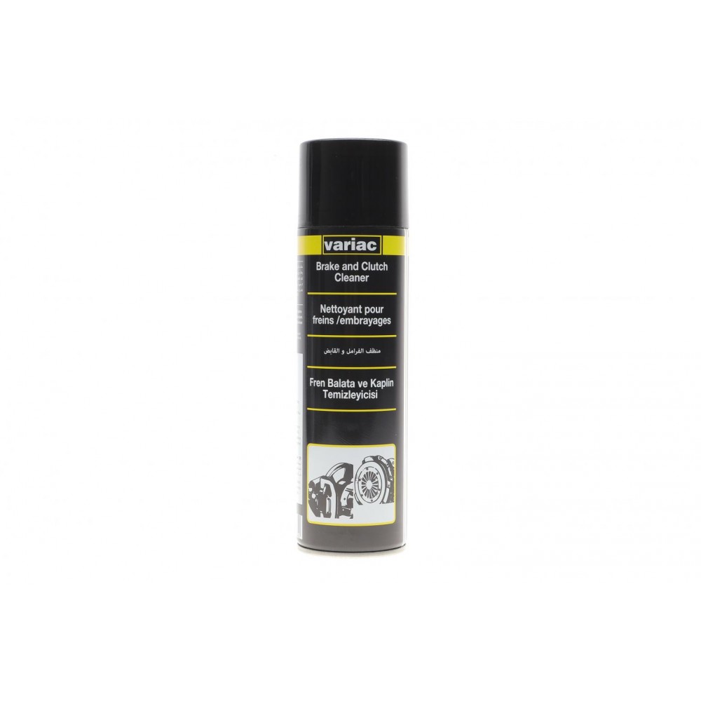 VARIAC BRAKE & CLUTCH CLEANER, 500ml Засіб для очищення компонентів гальмівної системи та системи зчеплення