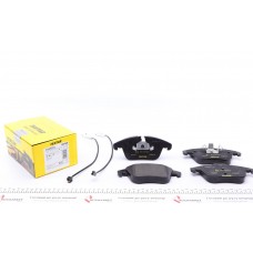 Колодки гальмівні (передні) Citroen C5/ Peugeot 407/508 08- (з датчиками) (Teves) Q+