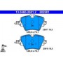 Колодки гальмівні (передні) BMW 5 (G30/F90) 17-/Mini (F55/F56) 20-/Toyota Supra 19- (Lucas / TRW)
