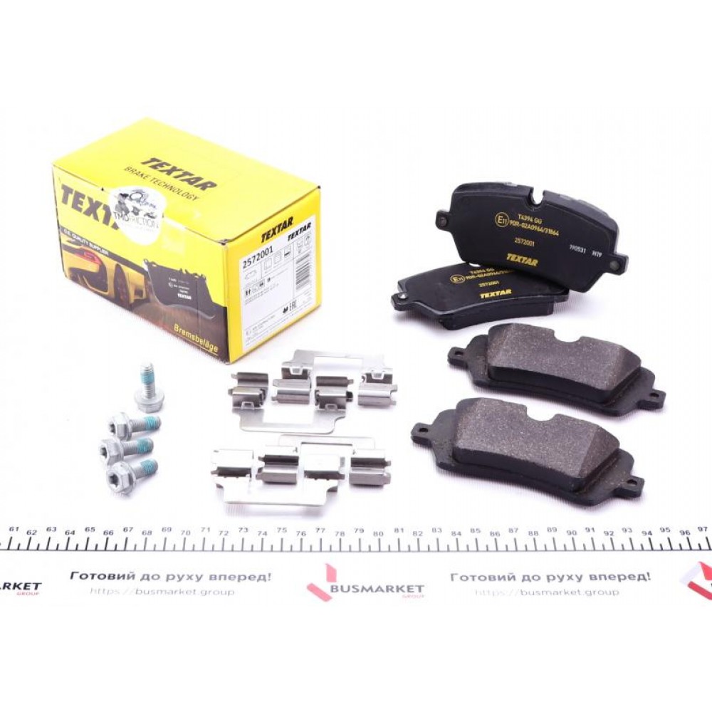 Колодки гальмівні (задні) Land Rover Range Rover 2.0/3.0/5.0D 4x4 12- (TRW) Q+