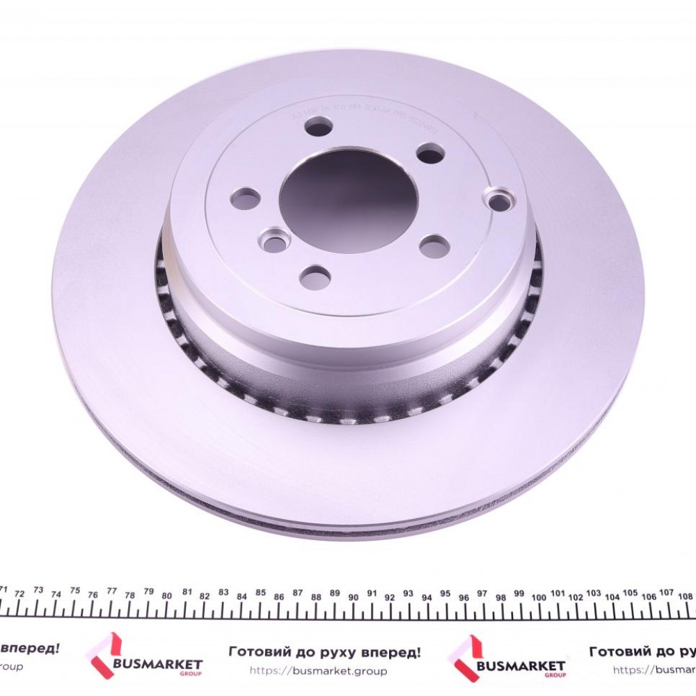 Диск гальмівний (задній) Land Rover Range Rover 4.4D/5.0i 4x4 07-12 (365x20) PRO