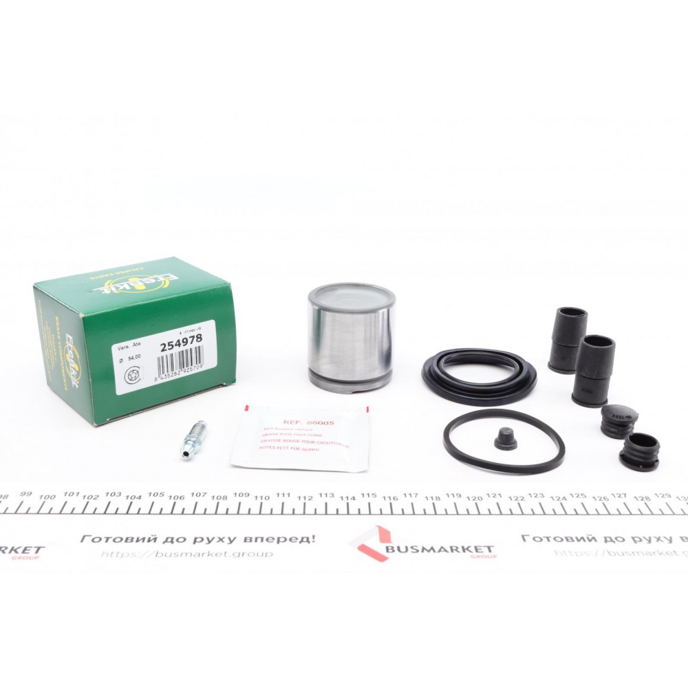 Ремкомплект супорта (переднього) Opel Vectra 88- (d=54mm) (+поршень) (Ate)
