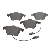 Колодки гальмівні (передні) Audi A4/A6/A8 02- (Teves) Q+ (з датчиками/L=210mm)
