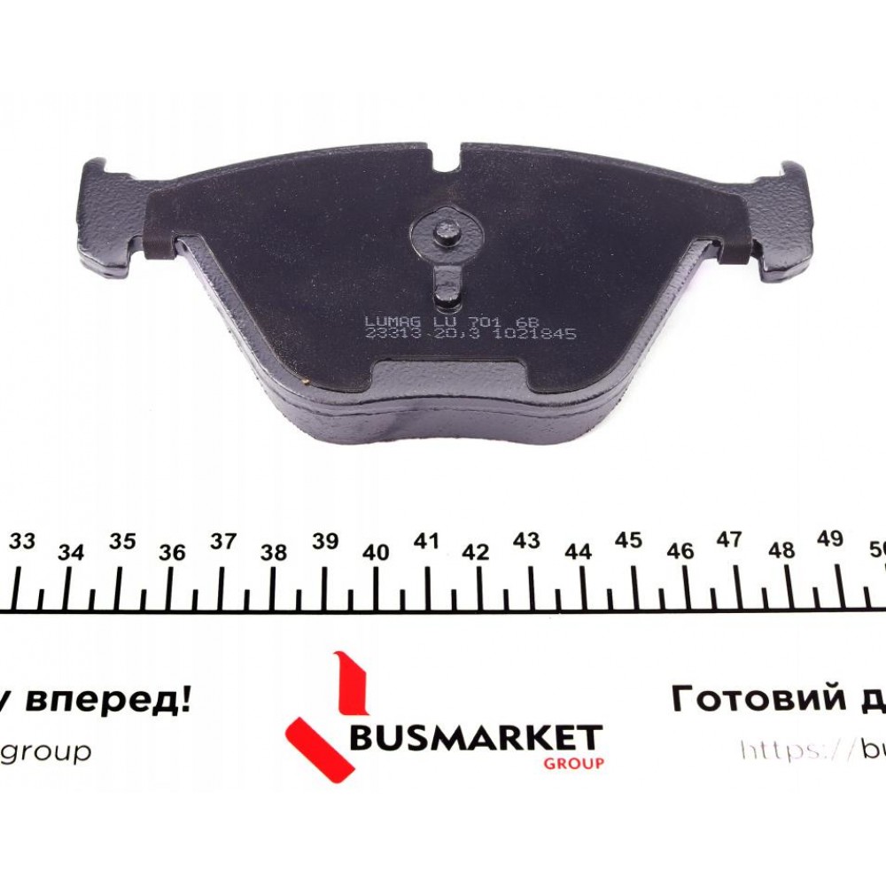 Колодки гальмівні (передні) BMW 5 (E60)/6 (E64)/7 (E65) 01- (Ate)