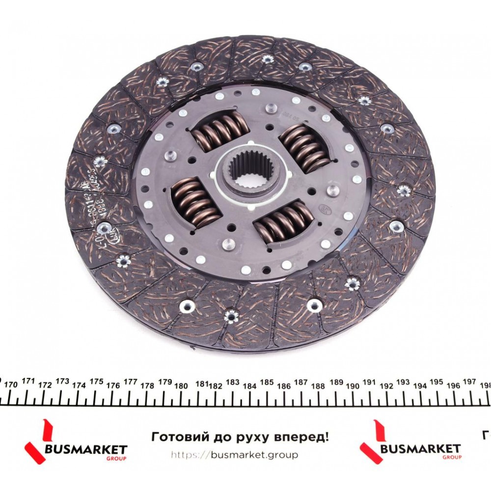 Демпфер + комплект зчеплення +вижимний + болти маховика MB Sprinter 2.2CDI 03-06 OM611