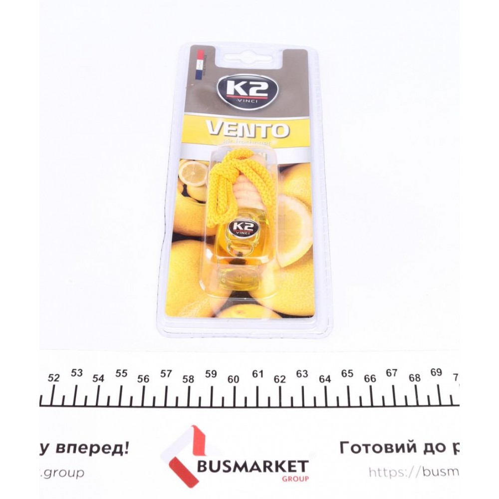 Освіжувач повітря салону Vento Lemon (8мл)