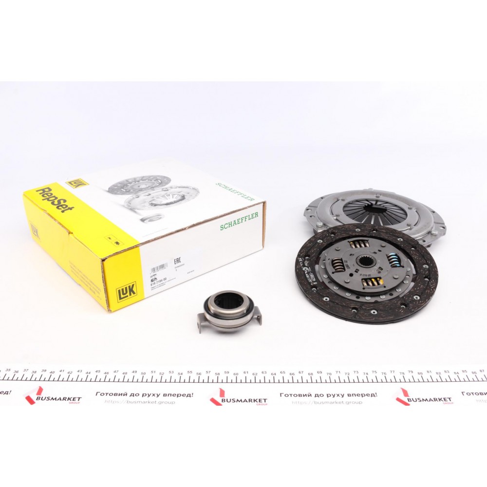 Комплект зчеплення VW Caddy 1.6 95-02 (d=190mm) (+вижимний)