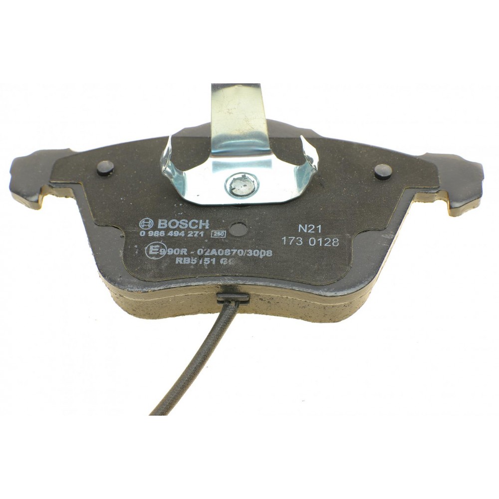 Колодки тормозные (передні) Audi A4 03-09/A6/A8 03-11/Seat Exeo 08-13 (+датчики)