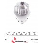 Комплект ГРМ + помпа Citroen Berlingo 1.4i 96-11 (104x17) 48/55kw