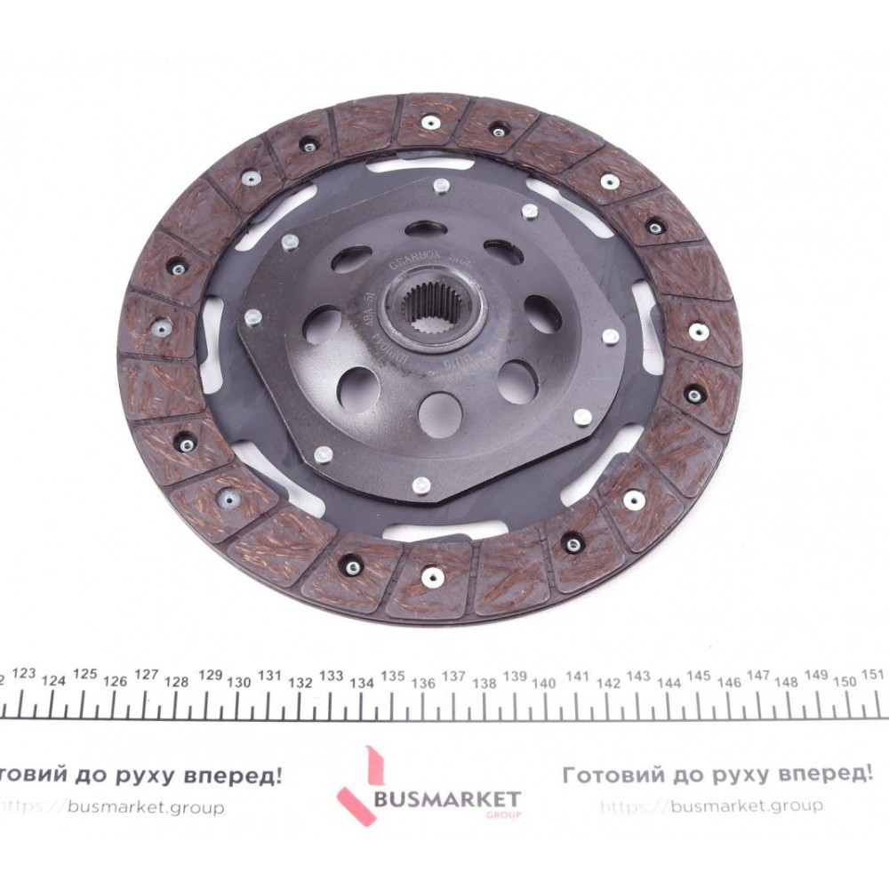 Комплект зчеплення VW Caddy 1.9TDI 04-10 (d=230mm) (+вижимний)