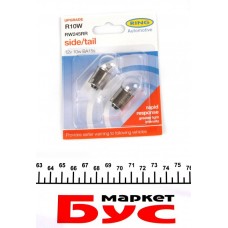 Автолампа R10W 12V 10W BA15s (SCC) Rapid Response +20% (блістер/2 шт.)