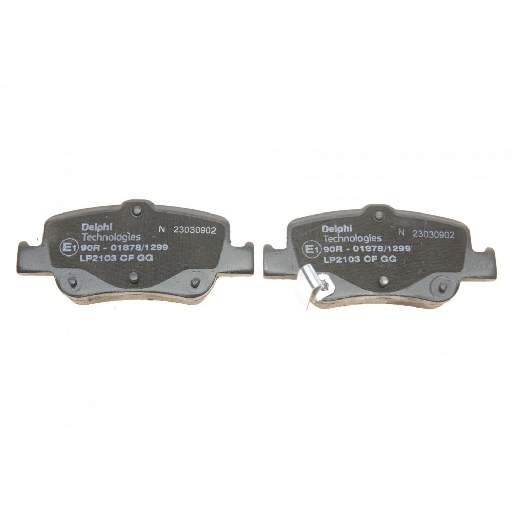 Колодки гальмівні (задні) Toyota Auris 06-/Corolla 1.3-2.0D 12- (Bosch)