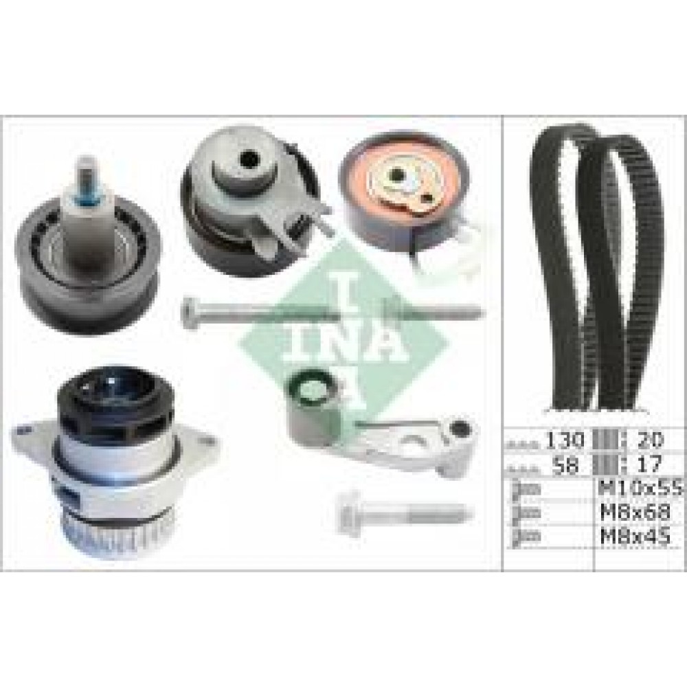 Комплект ГРМ + помпа VW Golf IV/Seat Leon 1.6 FSi 00-