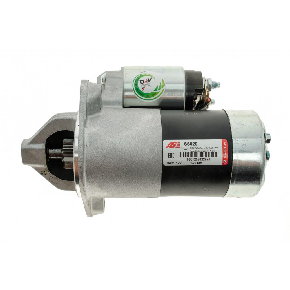 Стартер Mitsubishi L200/L300/Pajero 86-07 (12V/1.2kw) (z=8)