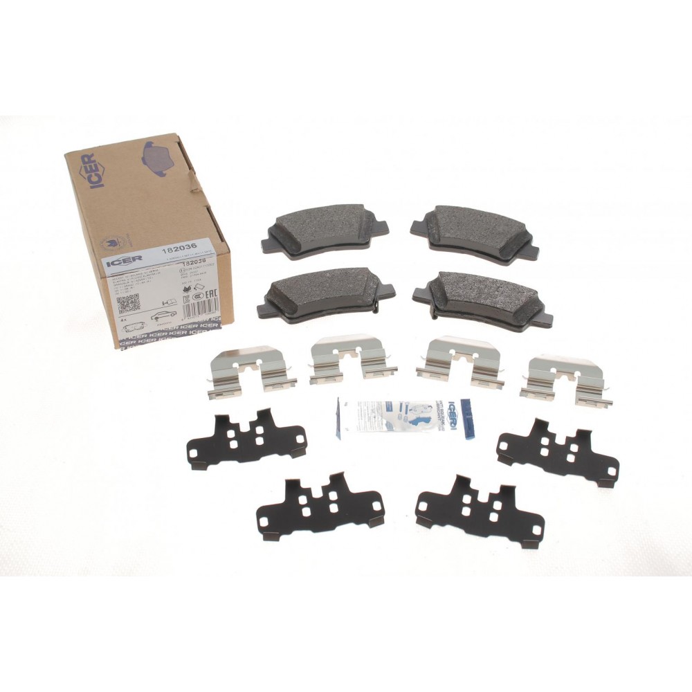 Колодки гальмівні (задні) Kia Sportage/Ceed/Rio/Optima/Hyundai Accent/i10/i20/i30/i40/Elantra 10-