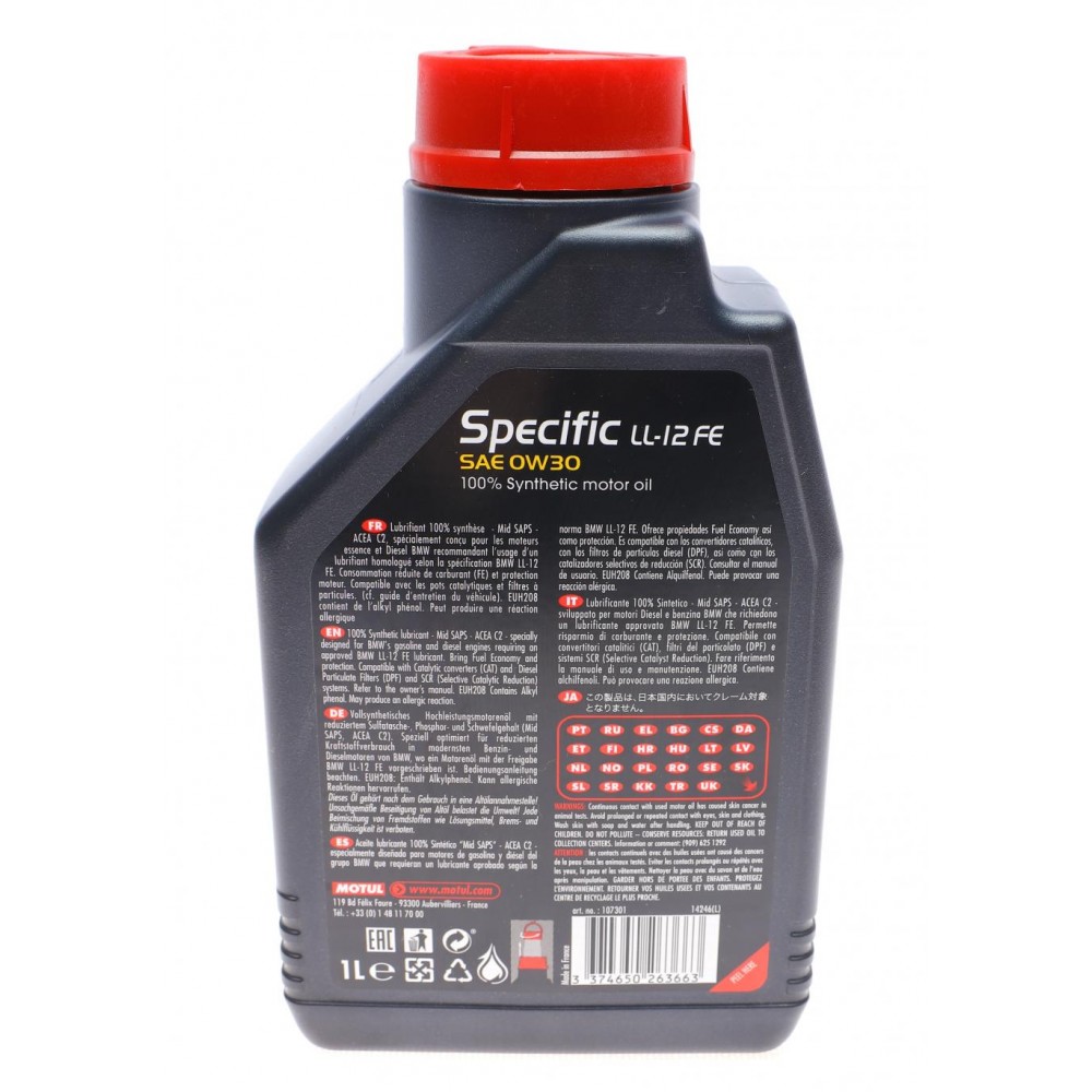 Олива 0W30 Specific LL-12 FE (1L) (107301)