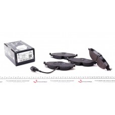 Колодки гальмівні (передні) Seat Leon/VW Golf VII 1.2TSI-2.0TDI 12- (з датчиком)