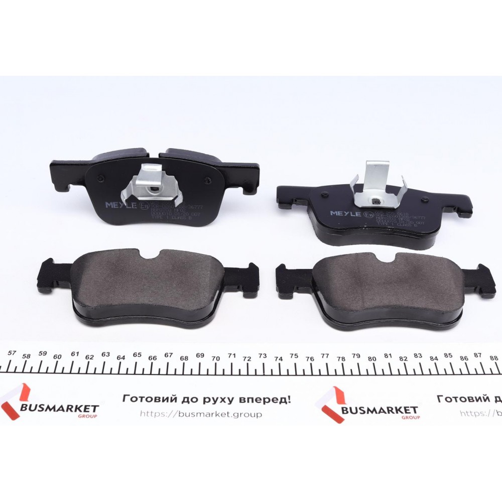 Колодки гальмівні (передні) BMW 1 (F20)/3 (F30)/4 (F32) 10-