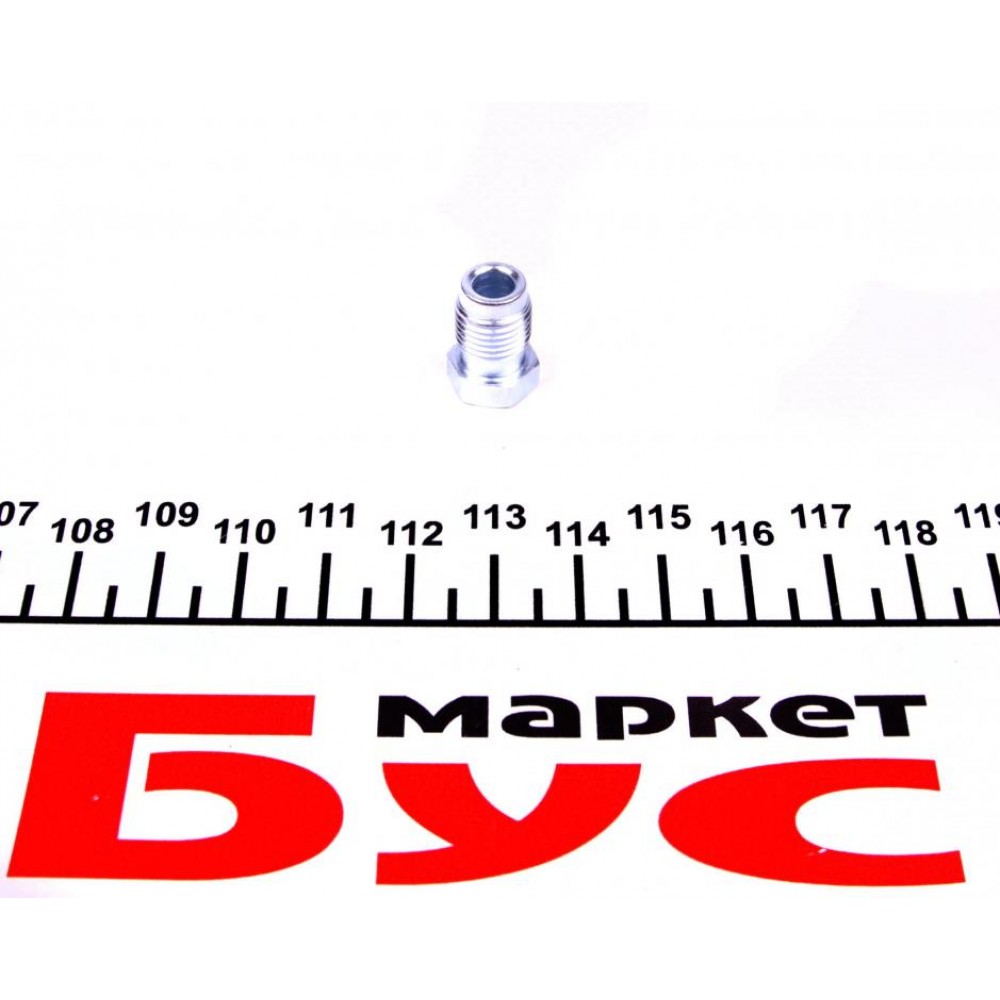 З'єднувач трубки гальмівний (M10x1/11x16.7/d=5.0)