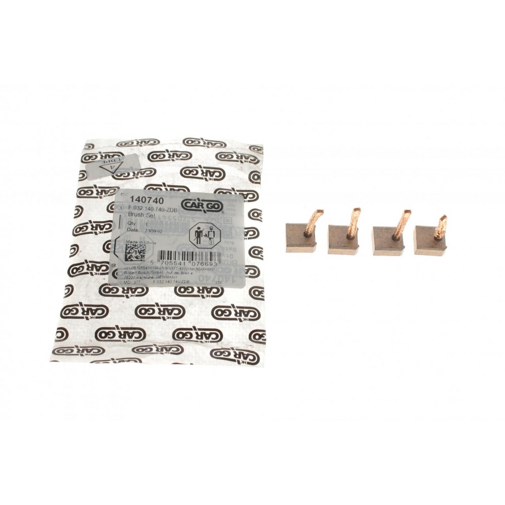 Щітки стартера Toyota Yaris 99-05 = 140740