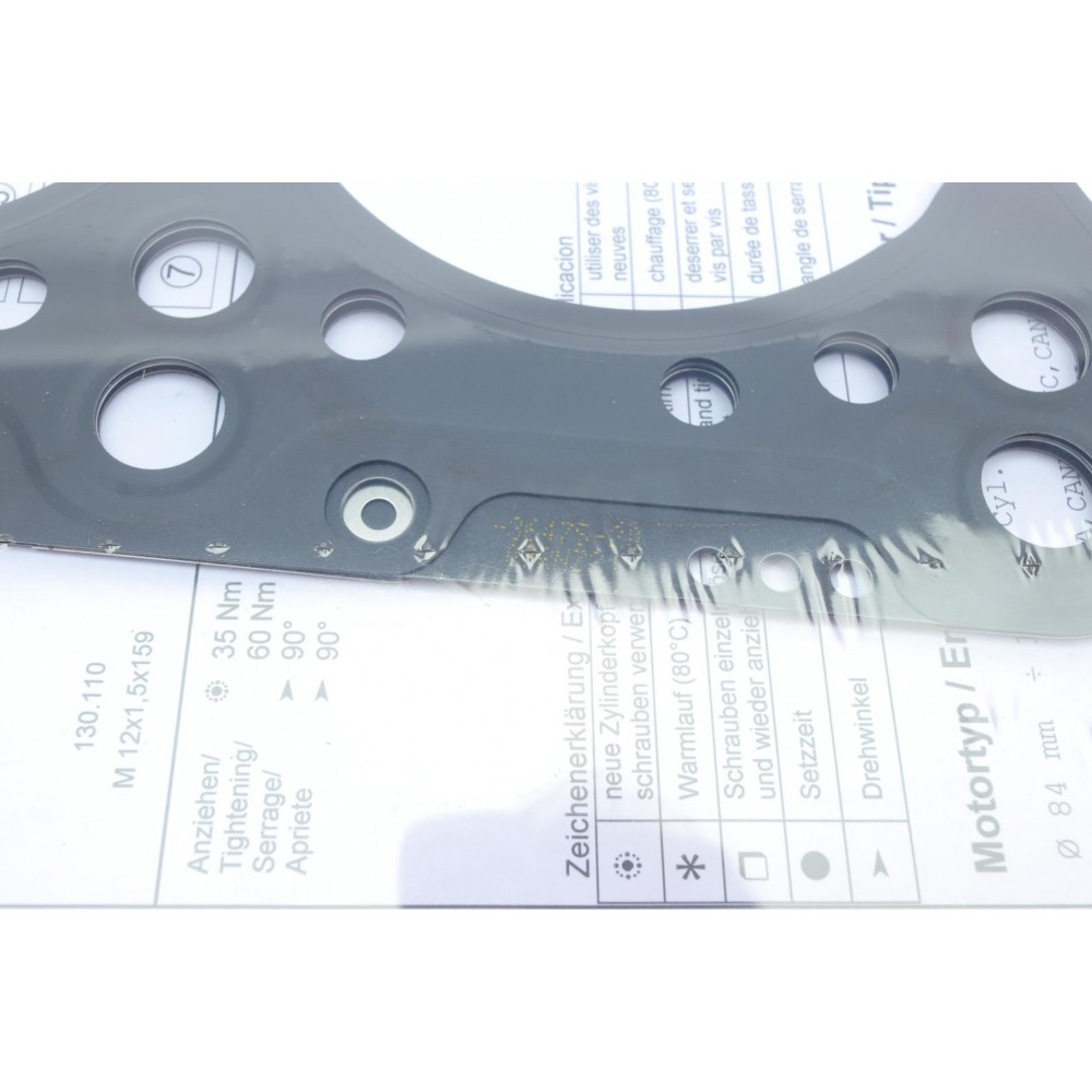 Прокладка ГБЦ Audi A4/A6/Q5/Q7/VW Touareg 2.7/3.0 TDI 04-18 (1.2mm, Ø84,00mm) (L)
