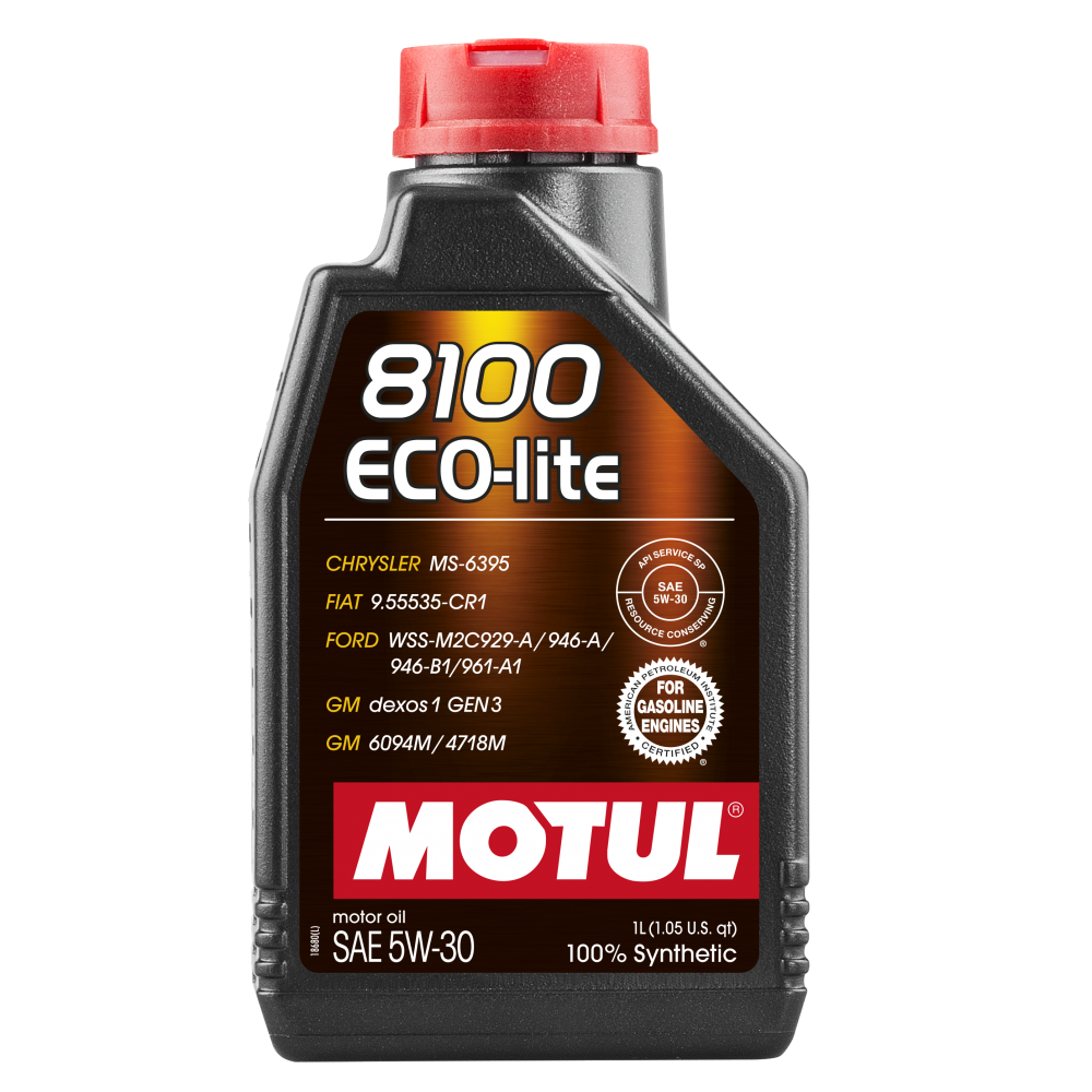 Олива 5W30 ECO-lite SAE 8100 (1л) (GM-dexos1 GEN2/FORD M2C 929-A/M2C 946-A ) (107250/108212/104987)