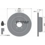 Диск гальмівний (задній) Land Rover Discovery III 04-09/Range Rover 02-12 (354x20) PRO