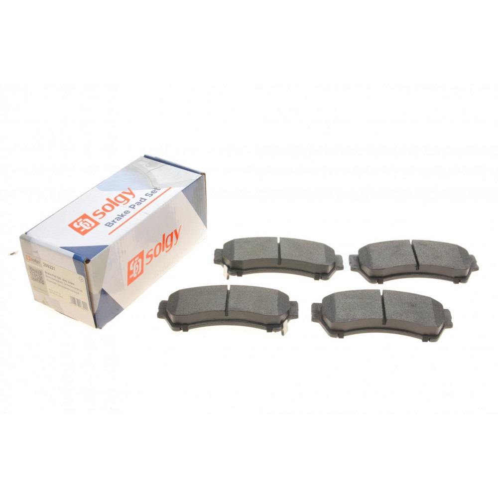 Колодки гальмівні (передні) Ford Fusion/Ford USA Fusion 06-/Mazda 6 02-13