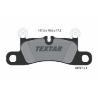 Колодки гальмівні (задні) VW Touareg/Porsche Cayenne 10- (187.5x76x17.2) (Brembo)