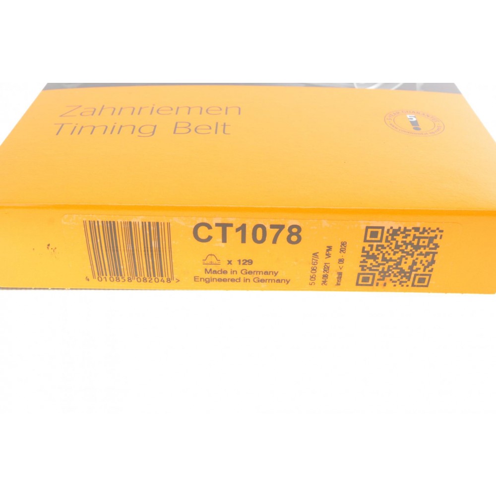 Ремінь ГРМ Opel Astra G/ H/ 1.7 CDTI 02-10 (25x129z)