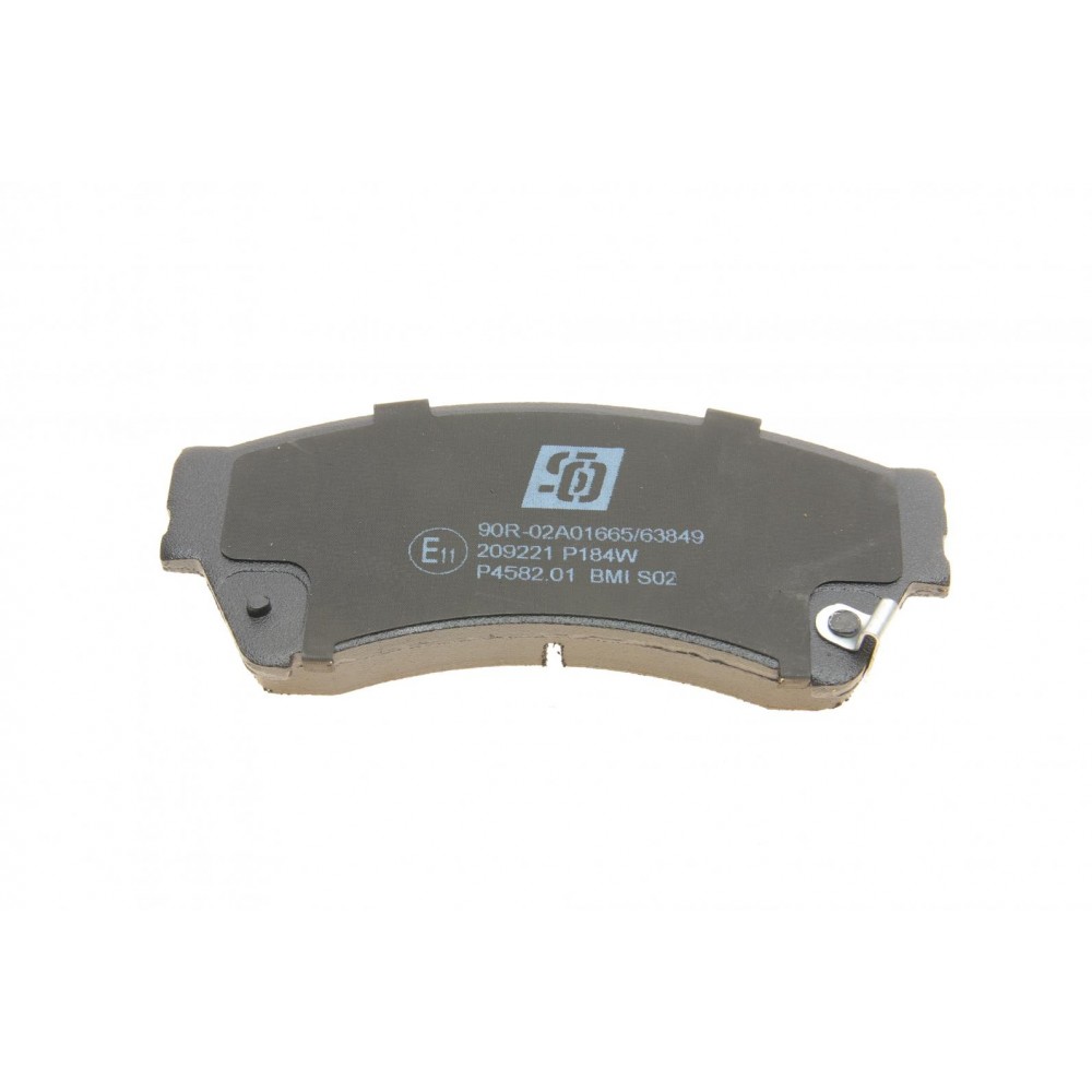 Колодки гальмівні (передні) Ford Fusion/Ford USA Fusion 06-/Mazda 6 02-13