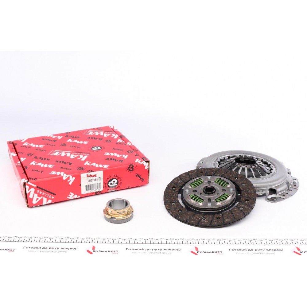 Комплект зчеплення Daewoo Lanos 1.5 97-/Opel Kadett 1.8i -91 (d=203mm) (+вижимний)