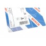 Планка супорта (заднього) прижимна (к-кт) BMW 5 (E60)/X5 (E70)/X6 (E71/F16) 01- (Teves)