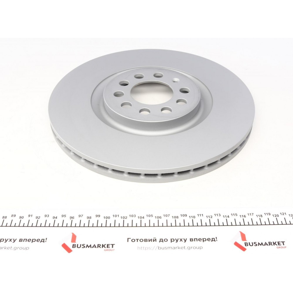 Диск гальмівний (передній) Audi A3 99-/TT 01-06/VW Golf IV 97-05/Polo 02-09 (312x25) (з покр.)(вент.)