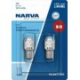 Автолампа P21W 12V 1.73W BA15s LED (червона) (к-кт 2 шт.)