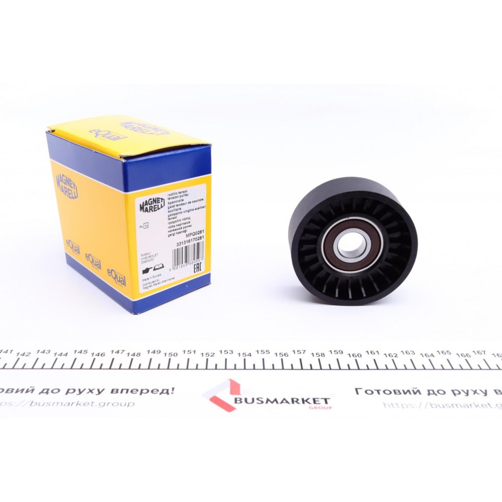 Ролик генератора Daewoo Nubira 1.4/1.6 97-i (натяжний) (75x28)