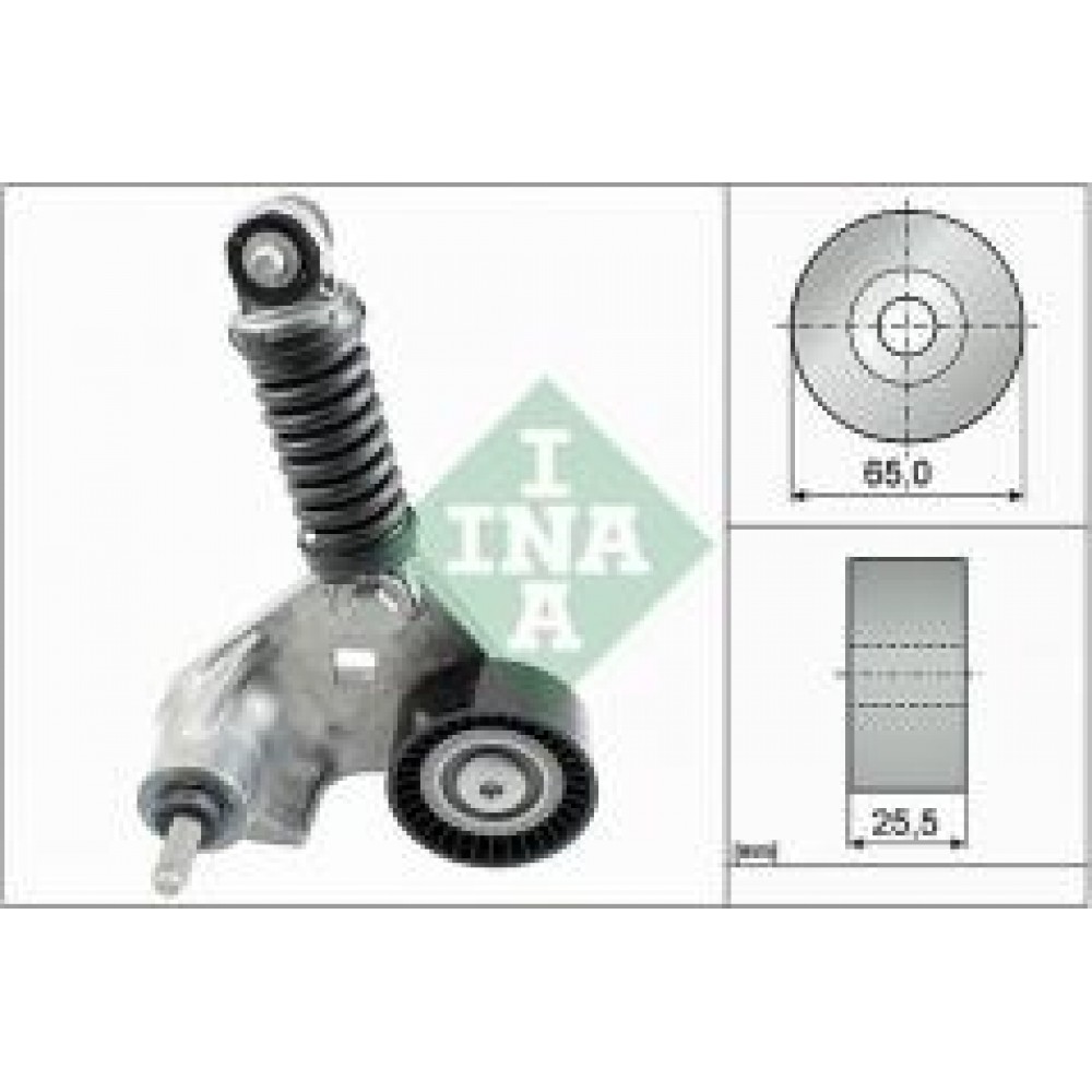 Натяжник ременя генератора Ford Transit 2.0DI/TDCi, 01/00 - 05/06, 55/63/74/92kw, +AC