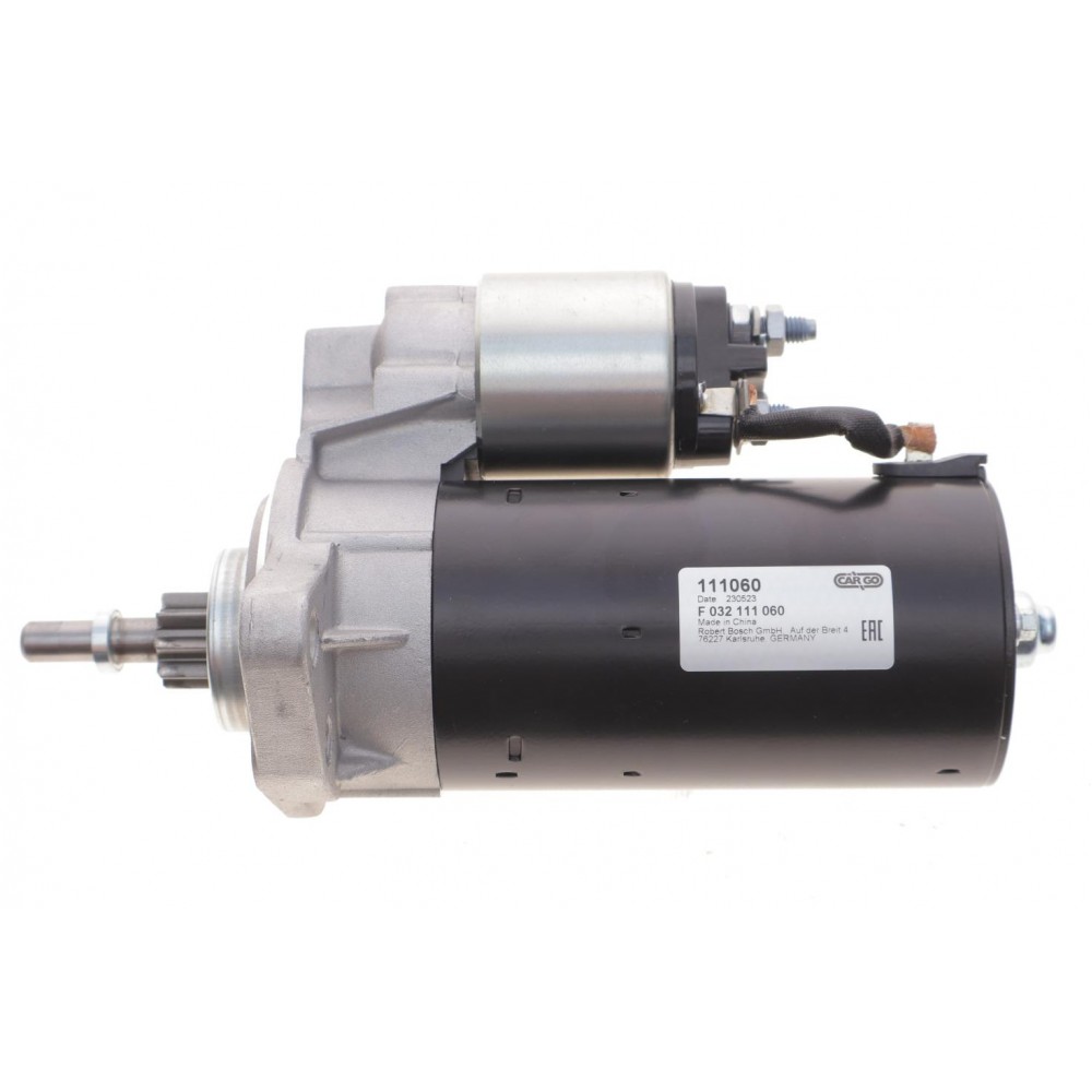 Стартер VW T4 2.4 D/2.5 TDI/2.8 VR6 95-03 (1.7kw) (z=9) = 111060