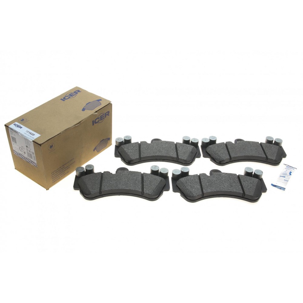 Колодки гальмівні (передні) Porsche Cayenne 02-10/VW Touareg 02-18/MB G-class (W463) 18-