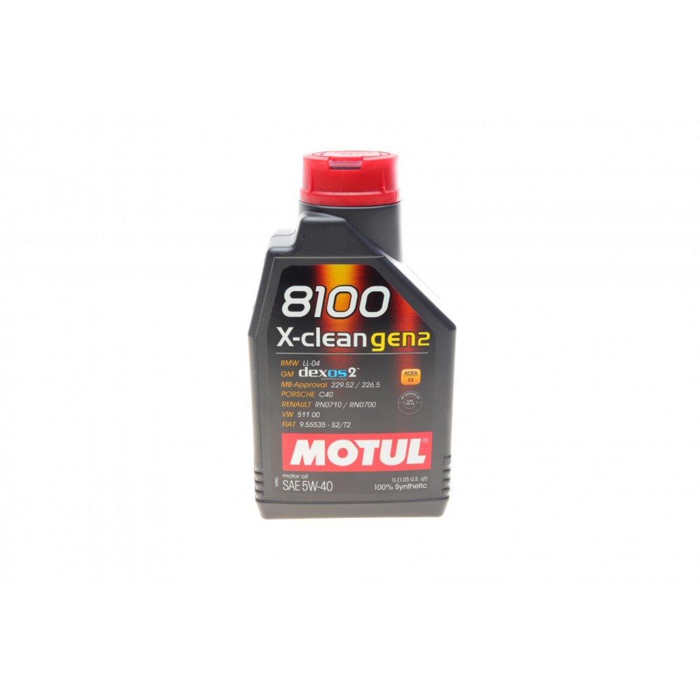 Олива 5W40 X-clean 8100 gen2 (1L) (LL-04/MB 229.31/MB 229.51/VW 511 00) (109761)