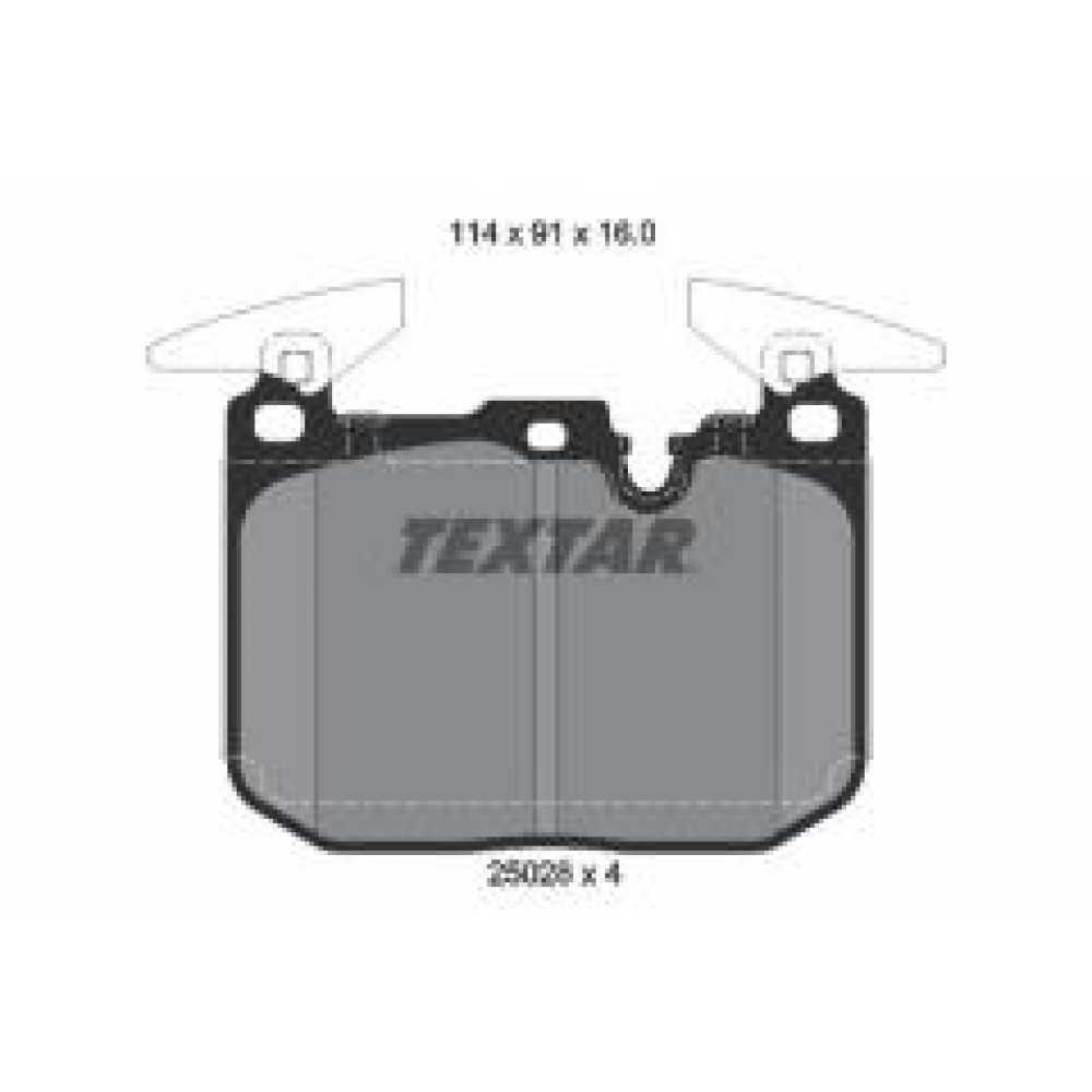 Колодки гальмівні (передні) BMW X1 (F48)/X2 (F39) 18- B47/B48 (Brembo)