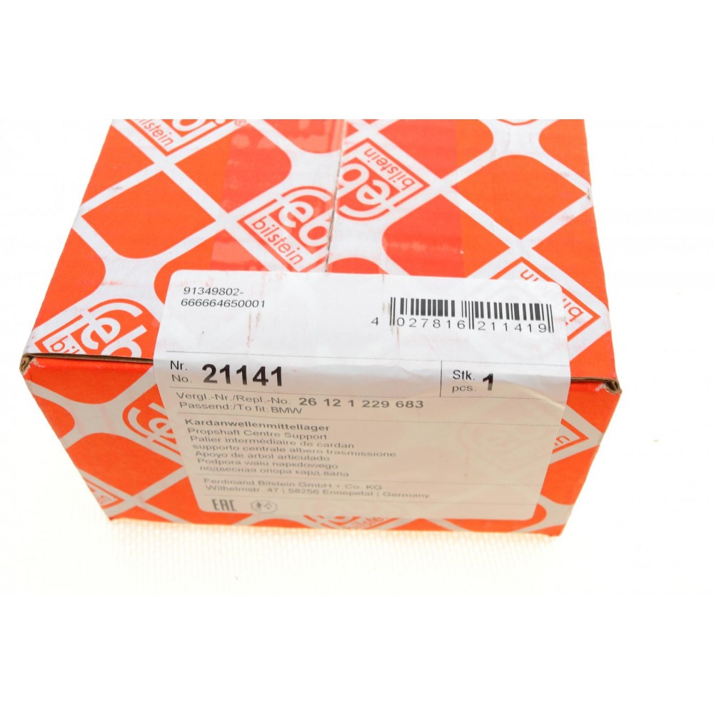 Підшипник підвісний BMW 3 (E46) 2.0D 98-05 (d=30mm)