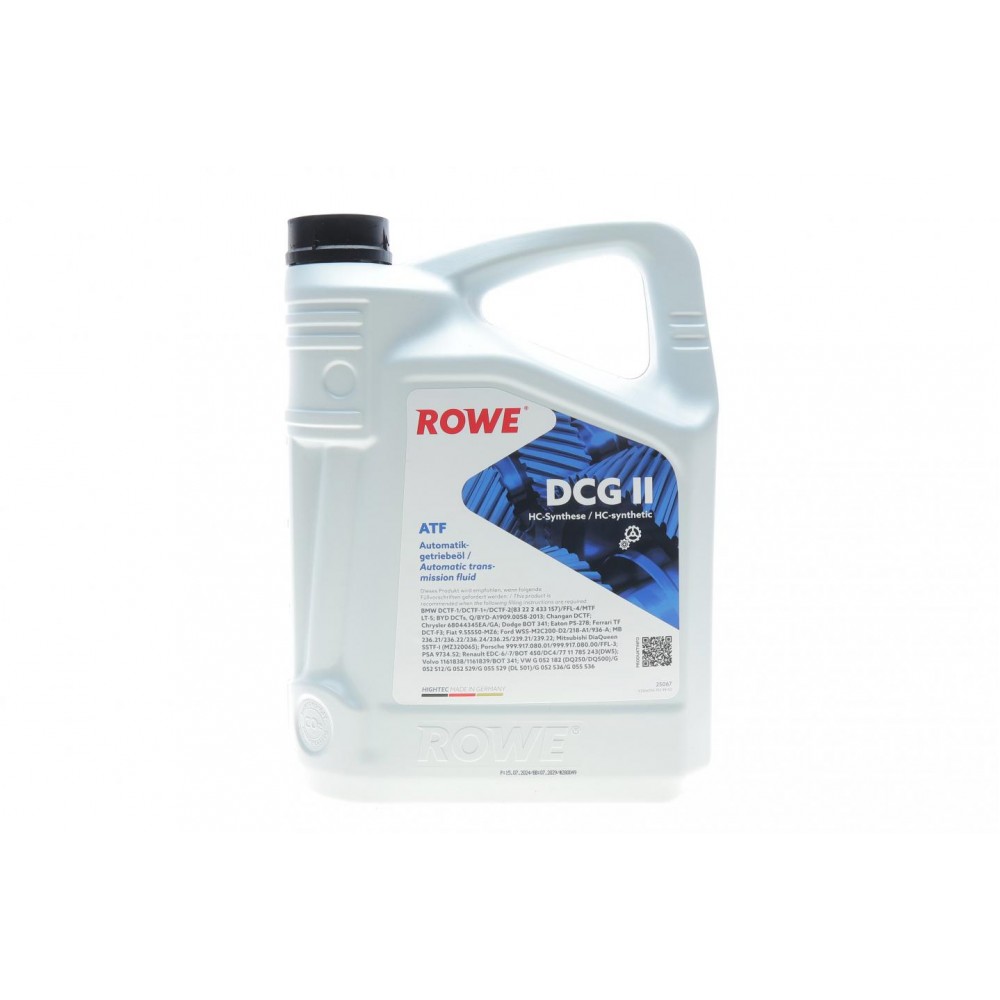 Олива HIGHTEC ATF DCG II (5L) (VW G 052 182/G 052 512/BMW DCTF-1/MB236.21) (коричн)