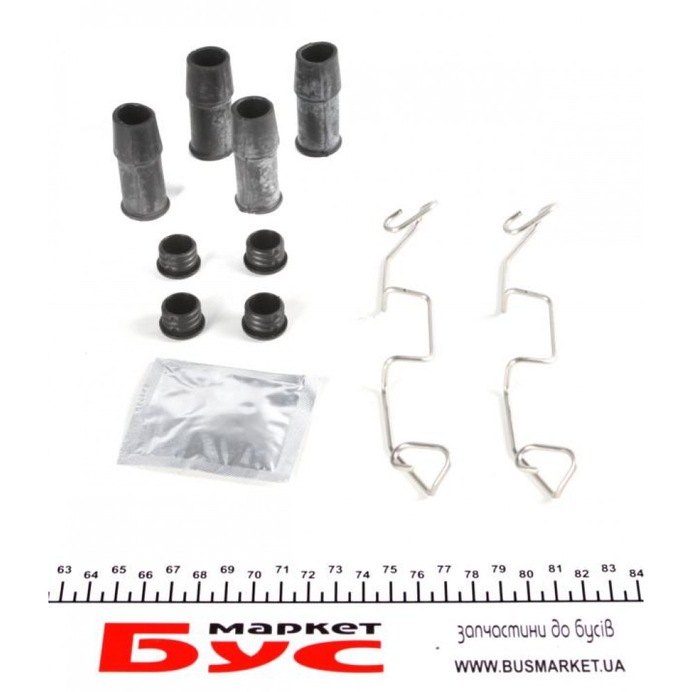 Планка супорта (переднього) прижимна (к-кт) VW T4 1.9-2.5 TDI 90-03