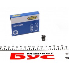 Автолампа 12V 1.2W BX8.4d Black (в щиток приладів)
