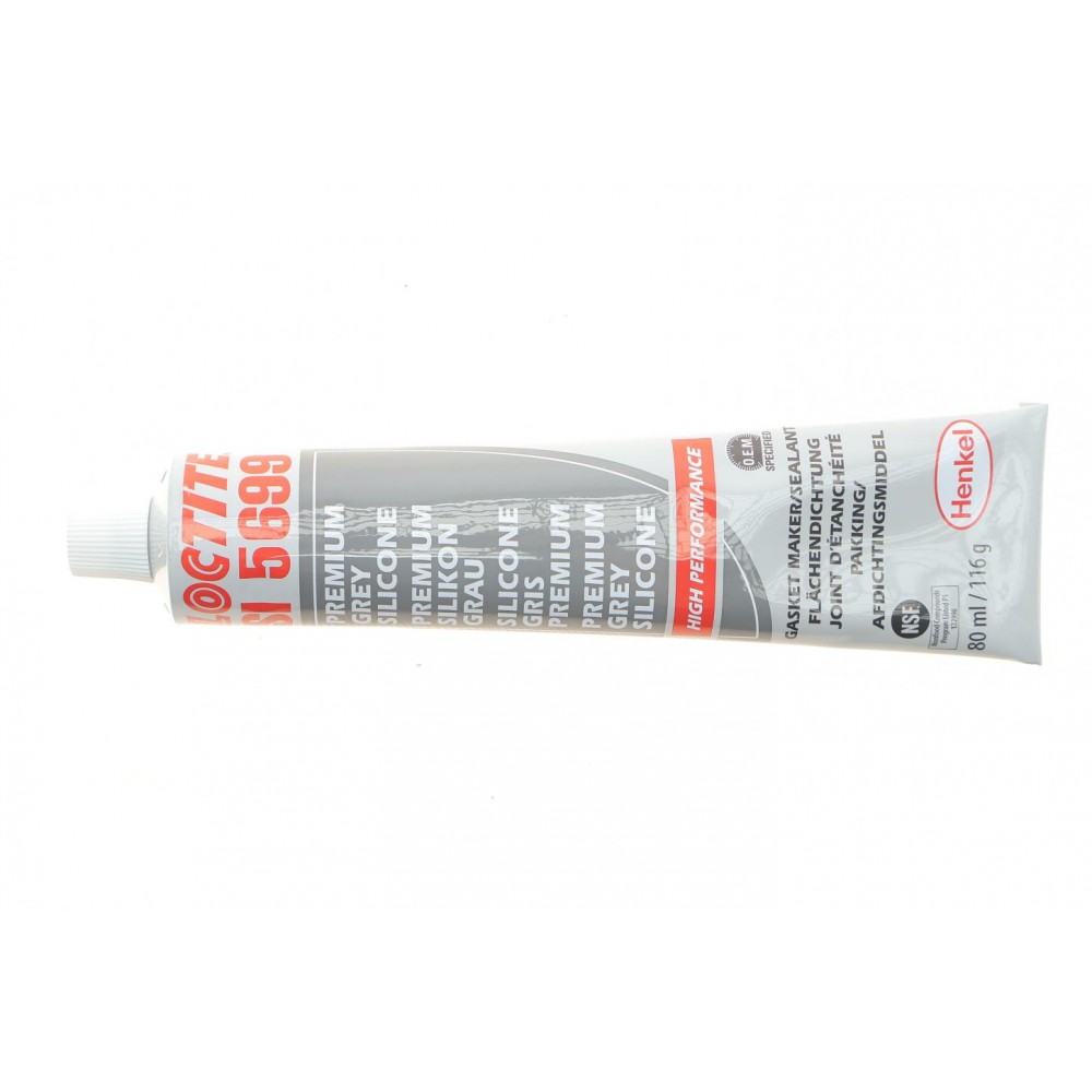 LOCTITE SI 5699 GY TB, 80ML  Герметик силіконовий (сірий) (маслостійкий)