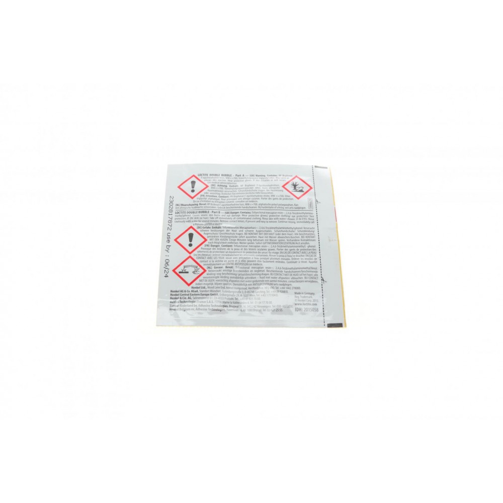 LOCTITE DOUBLE BUBBLE 3G EGFD клей двокомпонентний універсальний