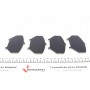 Колодки гальмівні (передні) Toyota Rav 4 II 00-05 (Akebono)